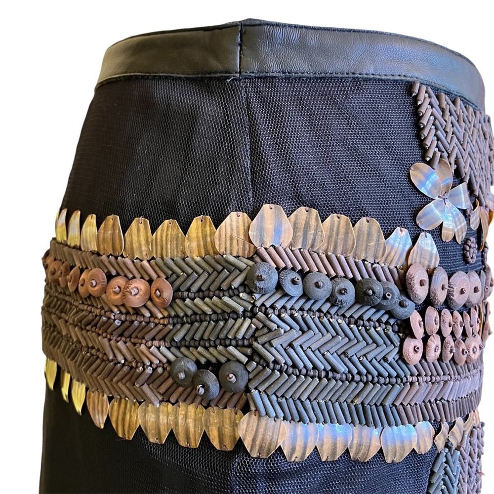 Vintage Fendi Beaded Skirt. European Size 40 - American 4. See measurements. - Picture 9 of 15